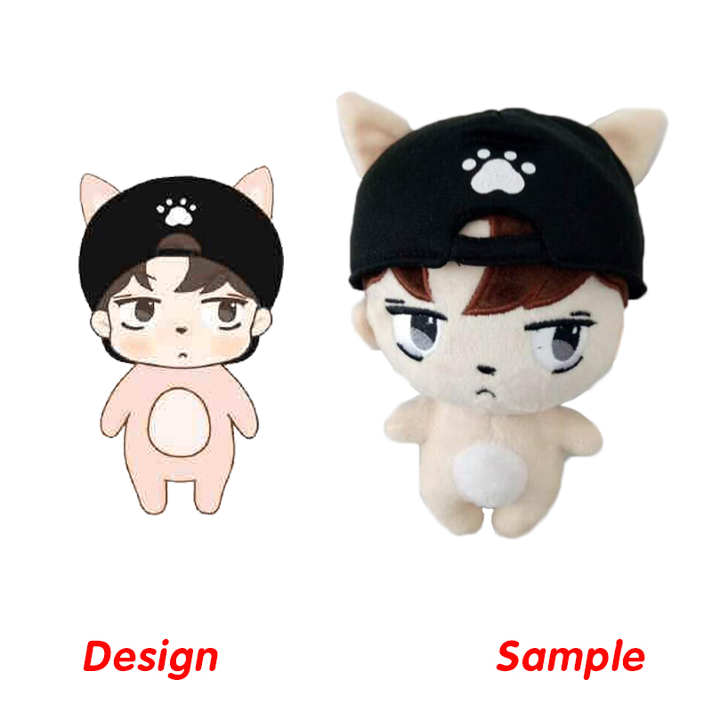 Custom Hot Korean Super Soft Plush Doll Stuffed Plush Toys For Crane